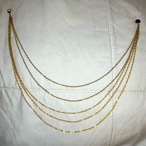 Gold Multi-chain Necklace